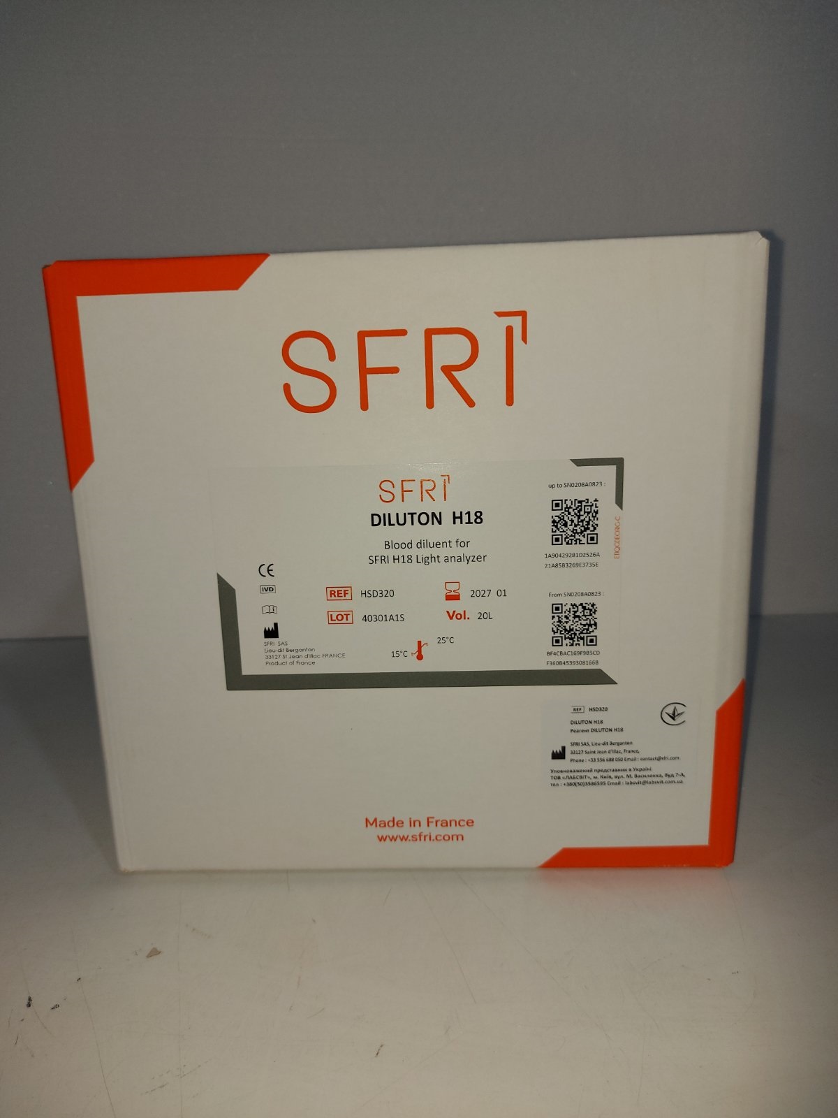 Реагент DILUTON H18